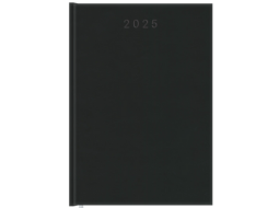 AGENDA SEMANAL CORAL LOMBADA 17 X 24 CLASSICA 128 PGS PRETA