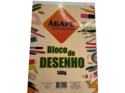 BLOCO AGAPE DESENHO 210X297MM 140G PC/5BL