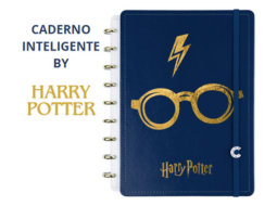 CADERNO CI BY HARRY POTTER AZUL GRANDE CIGD4343