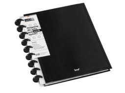 CADERNO DISCO BLACK - 242 X 190 - 80FLS