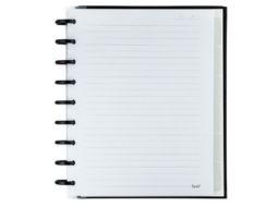 CADERNO DISCO BLACK - 242 X 190 - 80FLS