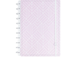 CADERNO ICE PINK GRANDE CIGD4165