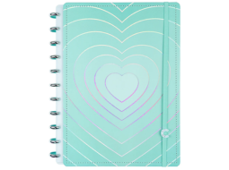 CADERNO TURQUOISE LOVE GRANDE CIGD4306