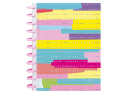 CADERNO UNIV C/D 1X1 KITDISC FASHION WORLD 80FLS