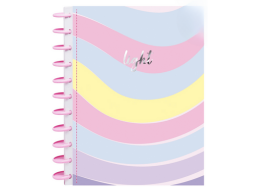 CADERNO UNIV C/D 1X1 KITDISC LIGHT 80FLS