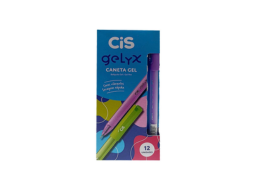 CANETA CIS GELYX C/12 PASTEL LL