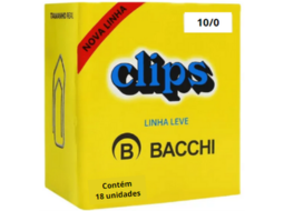 CLIPS ACO GALVANIZADO LL N  10/0 C/18UN PC/10CX