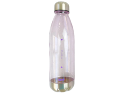 GARRAFA PLASTICA ESTAMPADA C/TAMPA AL - 700ML - LILAS - S2