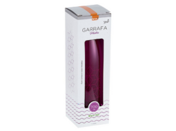 GARRAFA PLASTICA ESTAMPADA C/TAMPA AL - 700ML - MATELASSE ROSA