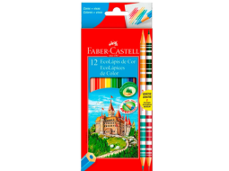 LAPIS COR FABER-CASTELL10+2LAPIS BICOLOR FSC* PC/12CX