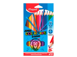 LAPIS DE COR COLORPEPS STRONG JUMBO C/12CORES