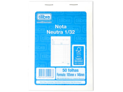 NOTA NEUTRA 1/32 PEQ 50F PC/20