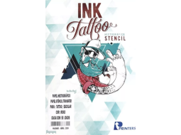 PAPEL HECTOGRAFICO STENCIL TATOO INK TATOO C/50JOGOS PRINTERS