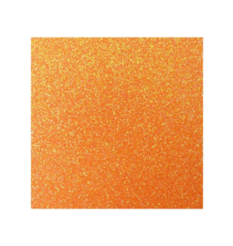 PLACA DE EVA NEON GLITTER 40X48CM PC/10FLS LARANJA