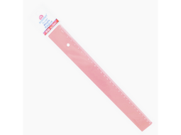 REGUA ESCOLAR ACRIMET 30 CM PCT C/10-ROSE SL