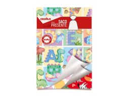 SACO METAL/PEROL 45x59 SORTIDO PACOTE BEBE PC C/25